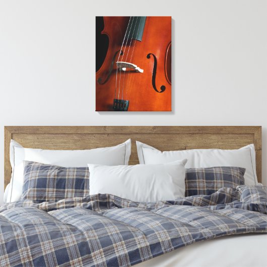 Cello Leinwanddruck (Insitu (Schlafzimmer))