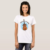 Cello-llujah Funny Cello Pun T-Shirt (Vorne ganz)