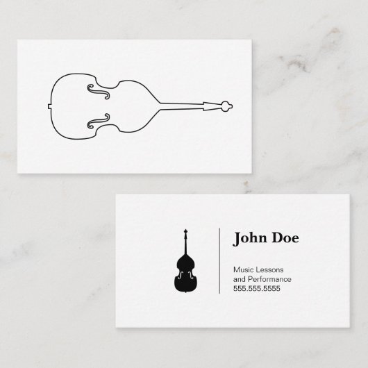 Cello-Logo - Visitenkarten Visitenkarte (Vorne/Hinten)