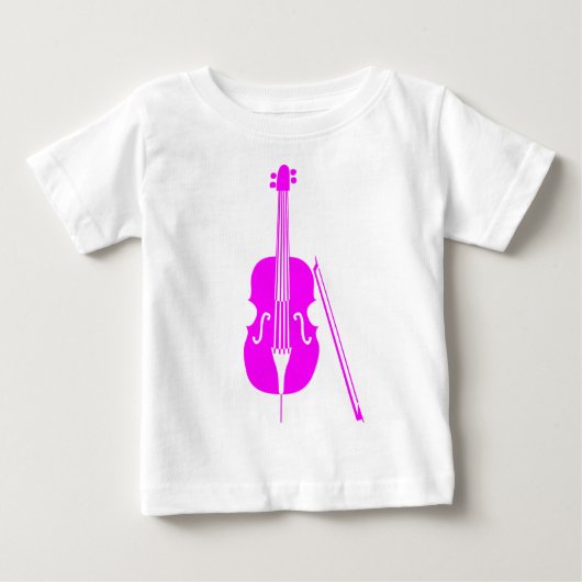 Cello - Magenta Baby T-shirt (Vorderseite)