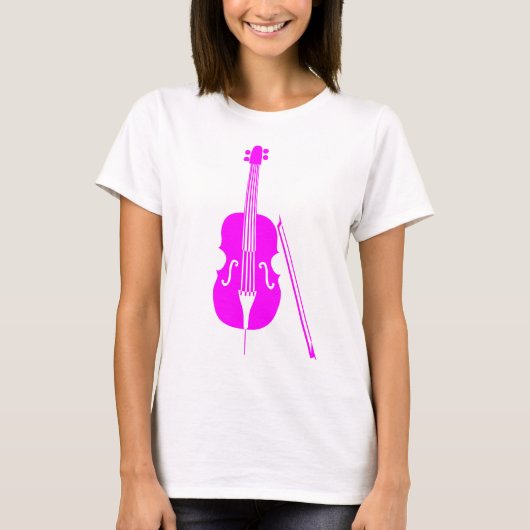 Cello - Magenta T-Shirt (Vorderseite)