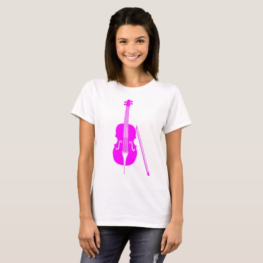 Cello - Magenta T-Shirt (Vorne ganz)