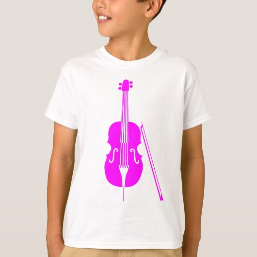 Cello - Magenta T-Shirt (Vorderseite)