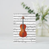 Cello & Me_ Postkarte (Stehend Vorderseite)