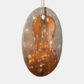 Cello mit Lichtern Weihnachtsschmuck (Rechts)