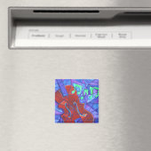 Cello-Mosaik-Magnet Magnet (In Situ (Geschirrspüler))