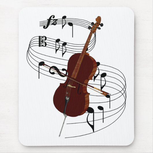 Cello Mousepad (Vorne)