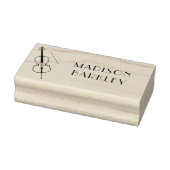 Cello Music Teacher Gummistempel (Stempel)
