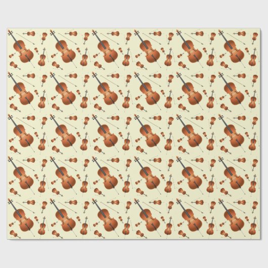 Cello Musician Music Teacher String Orchestra Geschenkpapier (Flach)