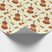 Cello Musician Music Teacher String Orchestra Geschenkpapier (Ecke)