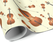 Cello Musician Music Teacher String Orchestra Geschenkpapier (Rolleneckpunkt)