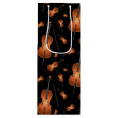 Cello Musician Music Teacher String Orchestra Geschenktüte Für Weinflaschen (Vorderseite)