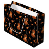 Cello Musician Music Teacher String Orchestra Große Geschenktüte (Vorderseite Schrägansicht)