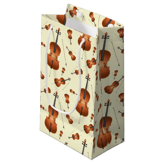 Cello Musician Music Teacher String Orchestra Kleine Geschenktüte (Vorderseite Schrägansicht)