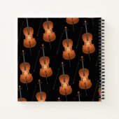 Cello Musician Music Teacher String Orchestra Notizblock (Rückseite)