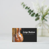 Cello-Musikinstrumente y7567 Visitenkarte (Stehend Vorderseite)