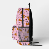 Cello Musiknote Pattern Bedruckter Rucksack (Rechts)