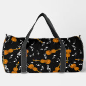 Cello Musiknote Pattern Duffle Bag (Vorderseite)