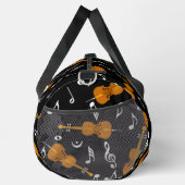 Cello Musiknote Pattern Duffle Bag (Rechts)