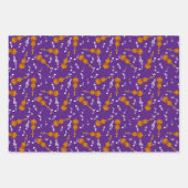Cello Musiknote Pattern Geschenkpapier Set (Vorderseite 3)