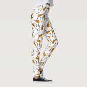 Cello Musiknote Pattern Leggings (Rechts)