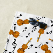 Cello Musiknote Pattern Strandtuch (Beispiel)