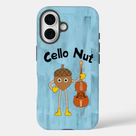 Cello Nut Case-Mate iPhone Hülle (Rückseite)