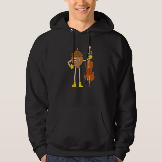 Cello Nut Hoodie (Vorderseite)
