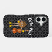 Cello Nut iPhone 16 Hülle (Rückseite (Horizontal))