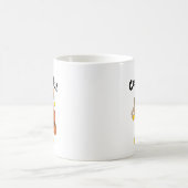 Cello Nut Text Kaffeetasse (Mittel)