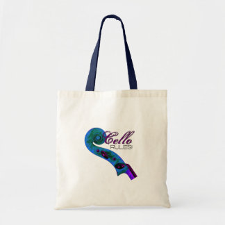 Cello ordnet Tasche an