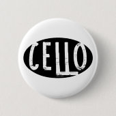 Cello Oval Rough Text Button (Vorderseite)