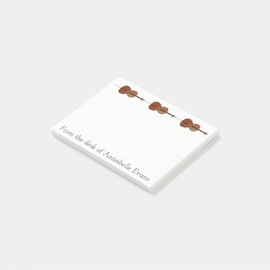 Cello personalisieren post-it klebezettel (angewinkelt)