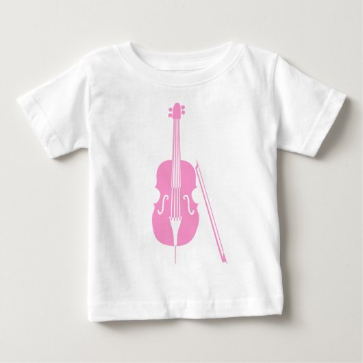 Cello - Pink Baby T-shirt (Vorderseite)