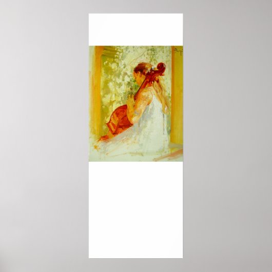 Cello Player Poster (Vorne)
