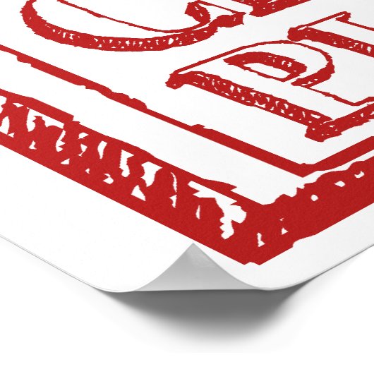 Cello Player Poster (Ecke)