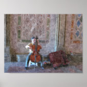 CELLO PLAYER POSTER (Vorne)
