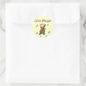 Cello Player Tshirts und Geschenke Runder Aufkleber (Tasche)