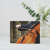 Cello Post Card Postkarte (Stehend Vorderseite)
