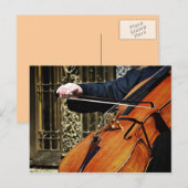 Cello Post Card Postkarte (Vorne/Hinten)