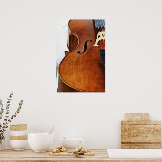 Cello Poster (Küche)