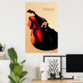 Cello Poster (Heimbüro)