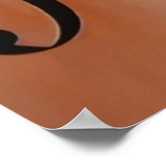 Cello Poster (Ecke)