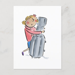 Cello Postkarte