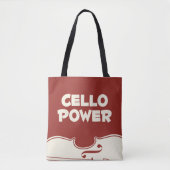 Cello-Power-Taschen-Tasche Tasche (Vorderseite)