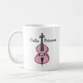 Cello-Prinzessin Kaffeetasse (Links)
