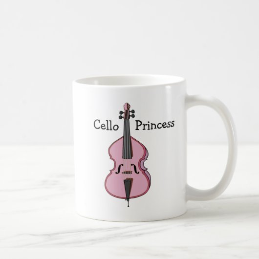 Cello-Prinzessin Kaffeetasse (Rechts)