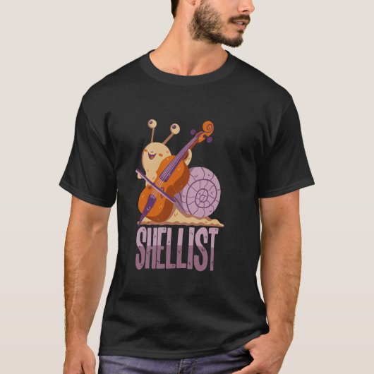 Cello Pun T-Shirt (Vorderseite)