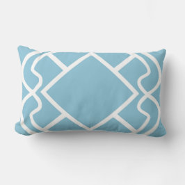 Cello Robins Blue Egg Trellis Design Lendenkissen