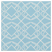 Cello Robins Blue Egg Trellis Design Stoff (Nahaufnahme)